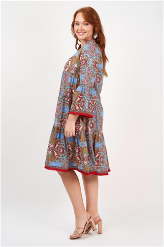 Naudic - Heather Dress Granada Print