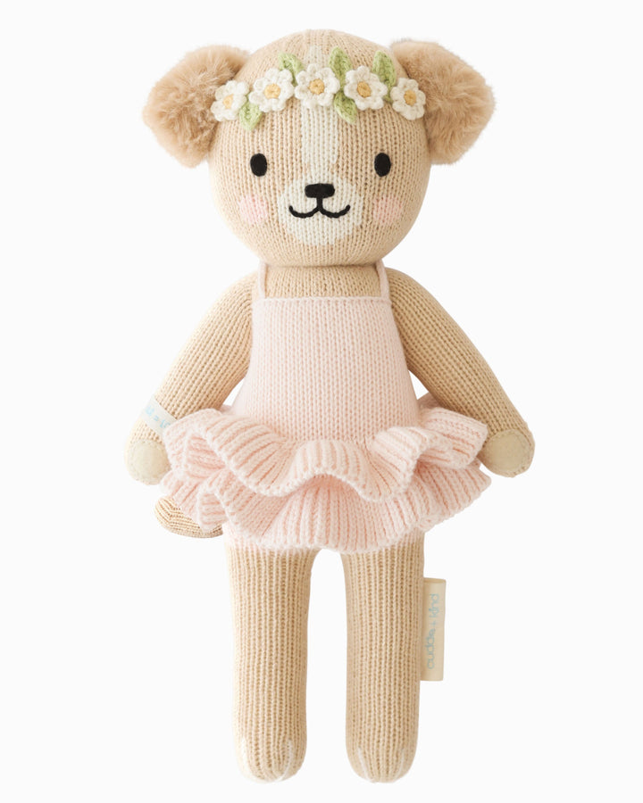 Cuddle &amp; Kind Evelyn The Golden Puppy (Little 13") - Ballet Pink