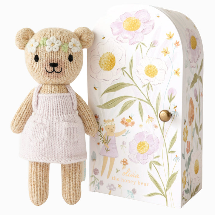 Tiny Olivia The Honey Bear by Cuddle &amp; Kind - image 11