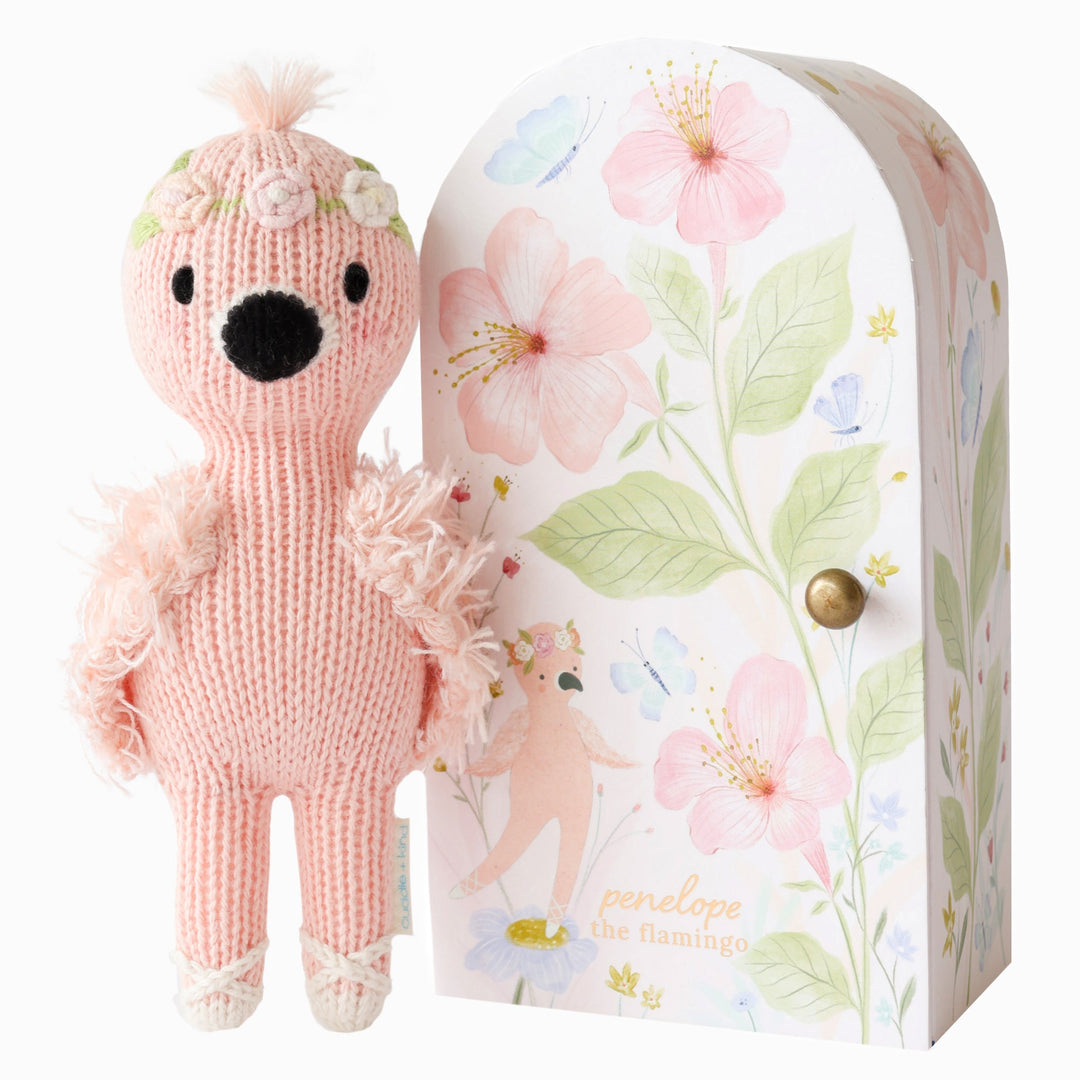 Tiny Penelope The Flamingo by Cuddle &amp; Kind - image 11