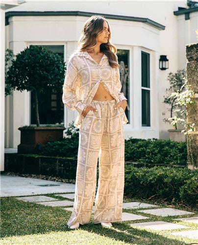 Ebby and I Sunset Chalet Blouse/Shirt