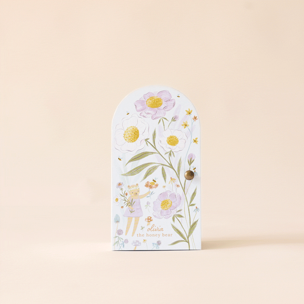 Tiny Olivia The Honey Bear by Cuddle &amp; Kind - image 2