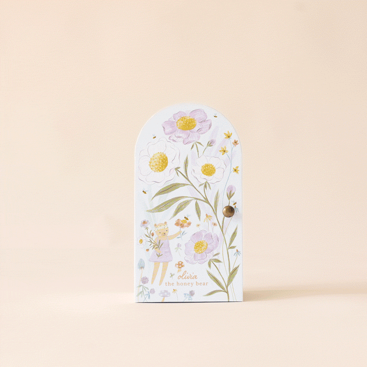 Tiny Olivia The Honey Bear by Cuddle &amp; Kind - image 2