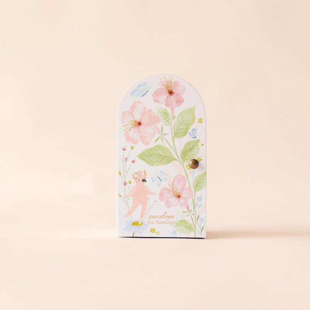 Tiny Penelope The Flamingo by Cuddle & Kind - image 2