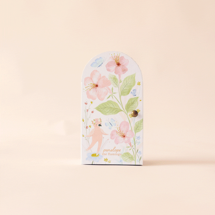 Tiny Penelope The Flamingo by Cuddle &amp; Kind - image 2