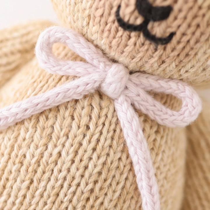 Baby Honey Bear (Lavender Bow) by Cuddle &amp; Kind - image 3
