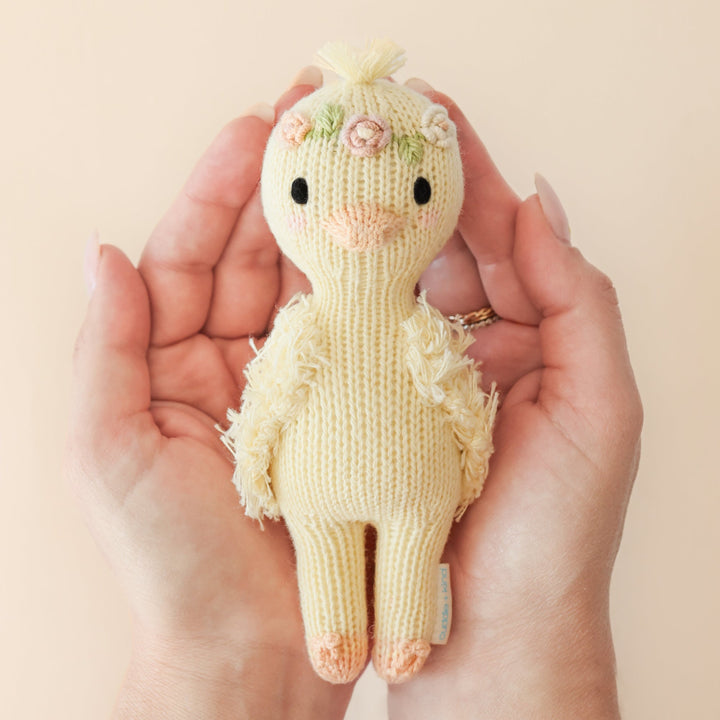 Tiny Flora The Duckling (Mauve) by Cuddle &amp; Kind - image 3