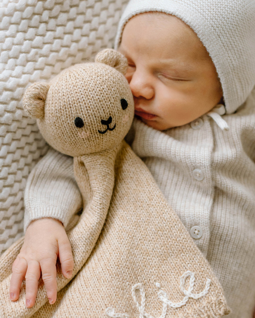 Baby Bear Lovey (Honey) by Cuddle &amp; Kind - image 4
