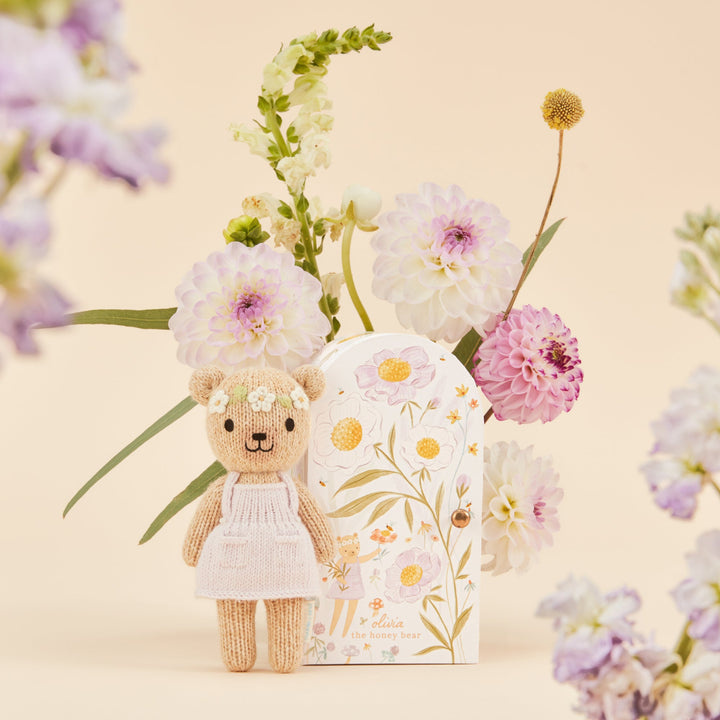 Tiny Olivia The Honey Bear by Cuddle &amp; Kind - image 5