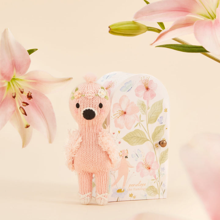 Tiny Penelope The Flamingo by Cuddle &amp; Kind - image 5