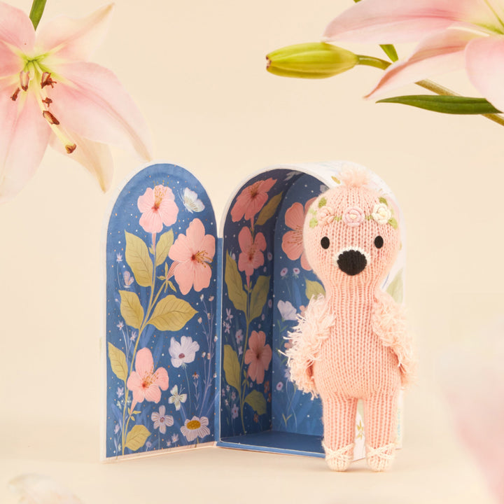 Tiny Penelope The Flamingo by Cuddle &amp; Kind - image 6