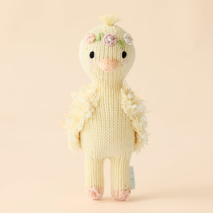 Tiny Flora The Duckling (Mauve) by Cuddle &amp; Kind - image 7