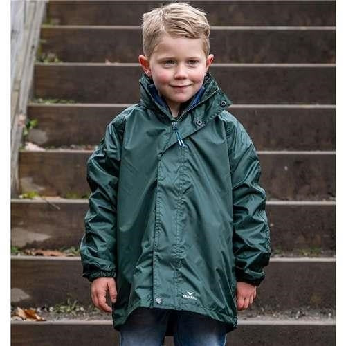Rainbird Kids Stowaway Jacket - Forest Green