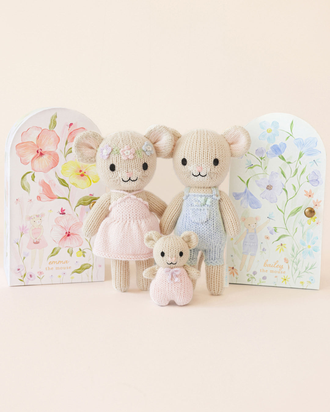 Tiny Bailey The Mouse by Cuddle &amp; Kind - image 8