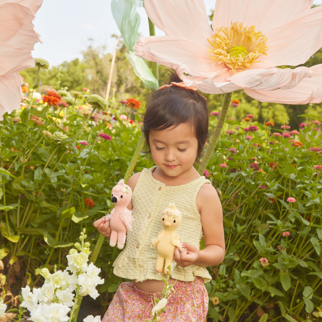 Tiny Flora The Duckling (Mauve) by Cuddle &amp; Kind - image 8
