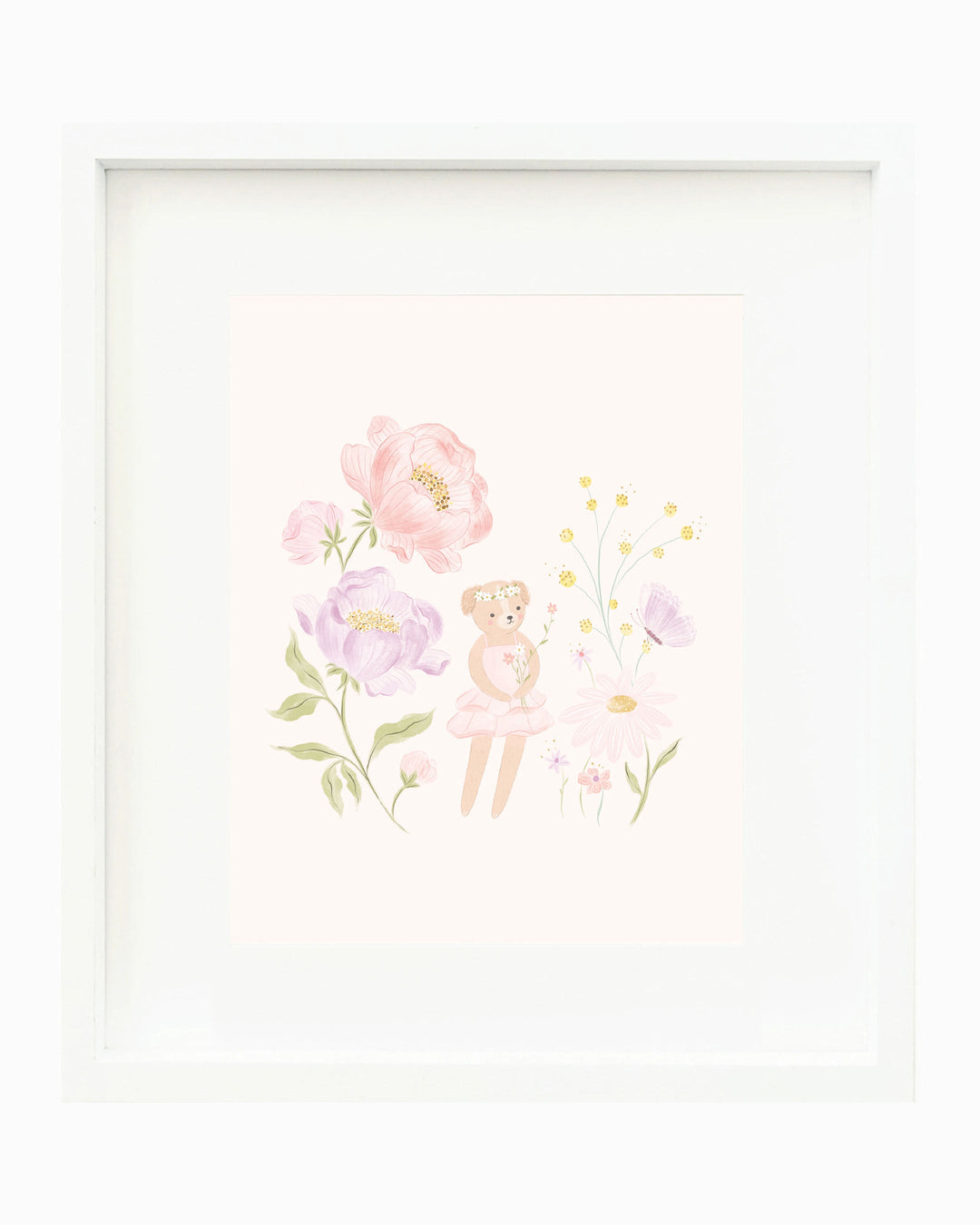Cuddle &amp; Kind Evelyn The Golden Puppy (Little 13") - Ballet Pink