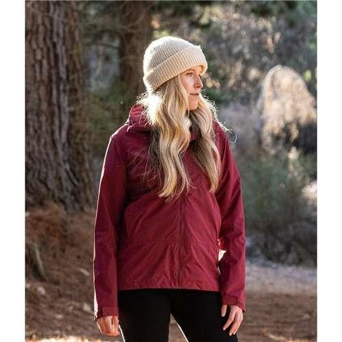 Rainbird Halley Womens Shell Jacket - Red Earth