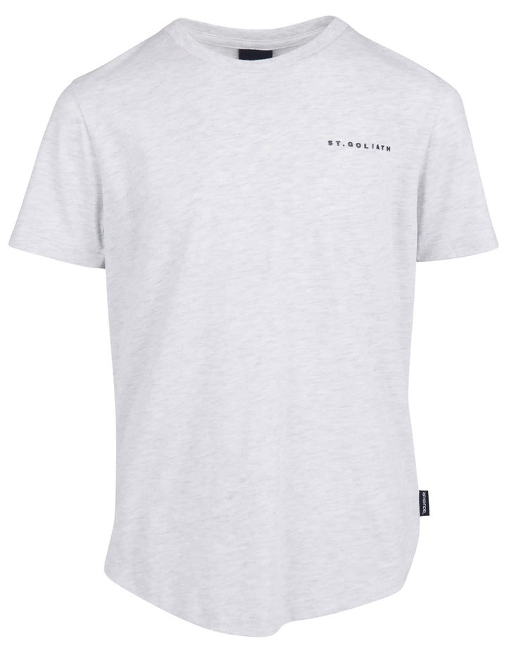 St Goliath Boys STG Essential Tee (Size 8-16) - Grey Marle - photo 1 of 3