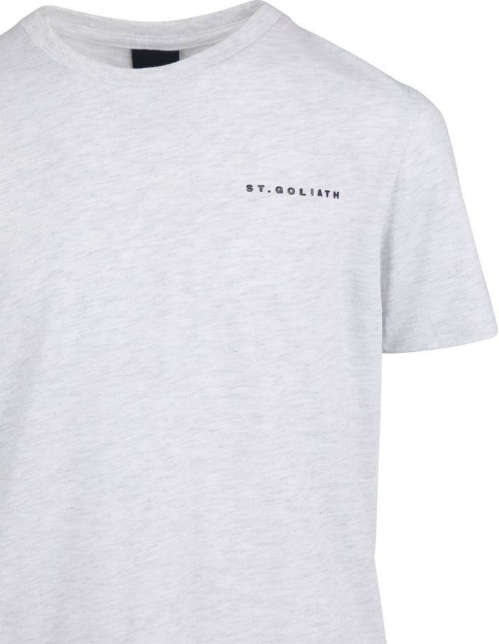 St Goliath Boys STG Essential Tee (Size 8-16) - Grey Marle - photo 3 of 3