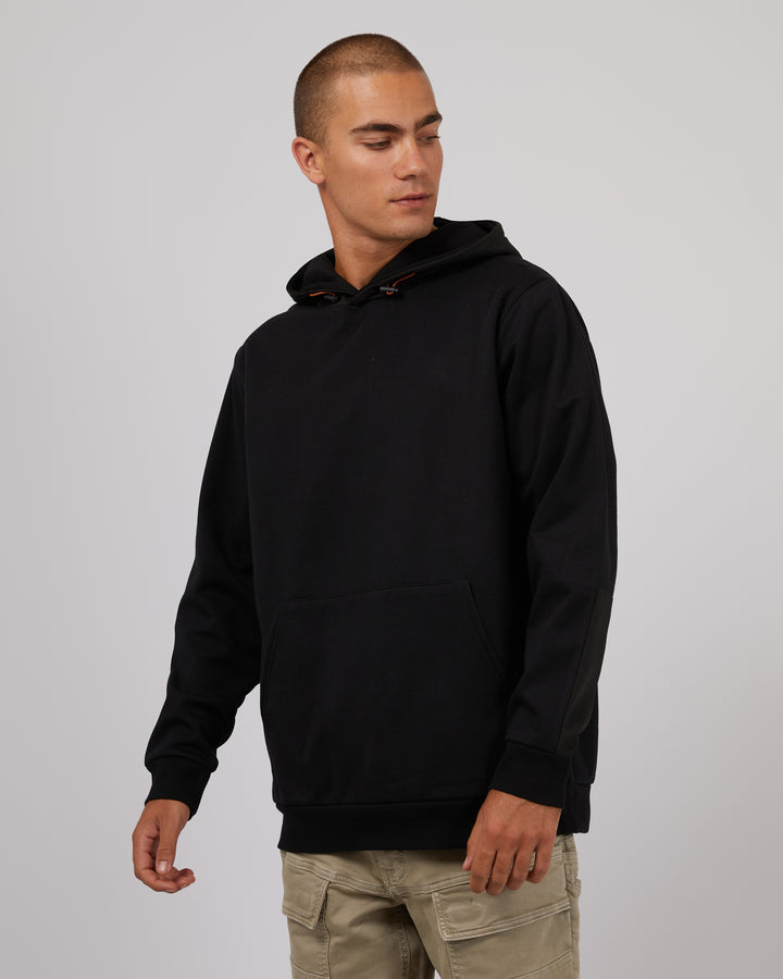 St Goliath Custom Hooded Fleece - Black