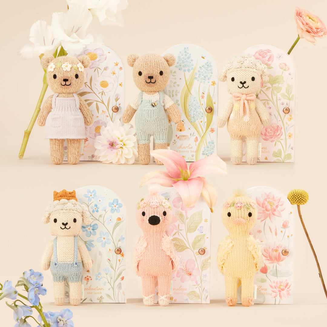 Tiny Flora The Duckling (Mauve) by Cuddle &amp; Kind - image 10