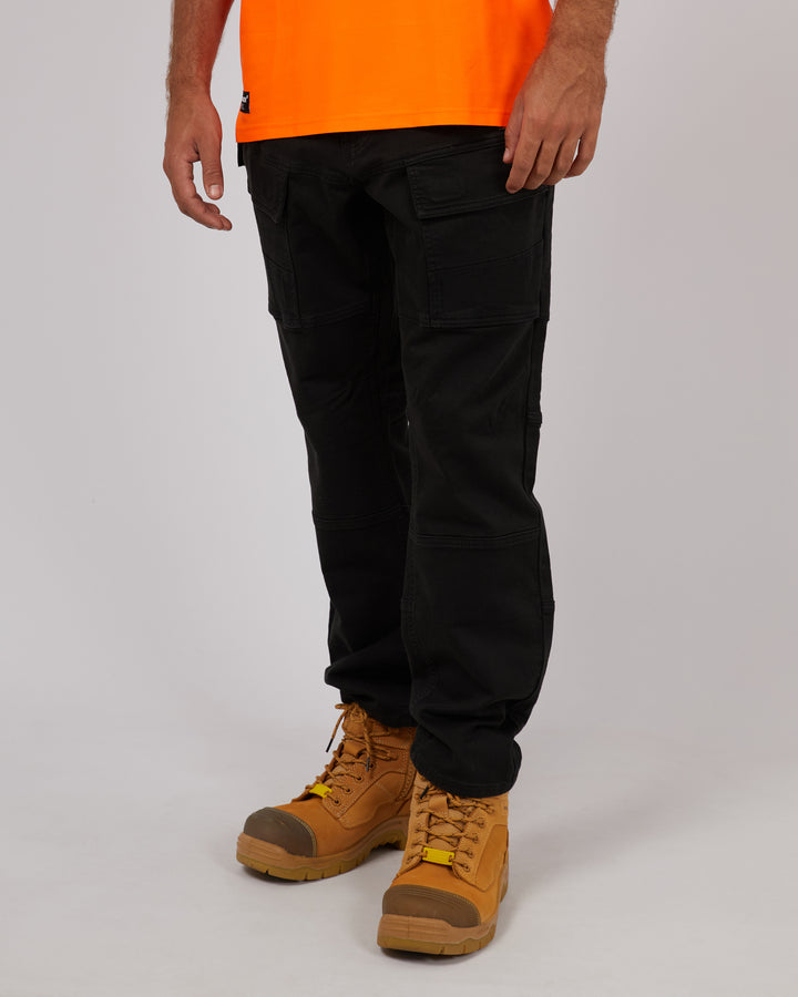 St Goliath APW Non Cuffed Pant - Washed Black - view 13