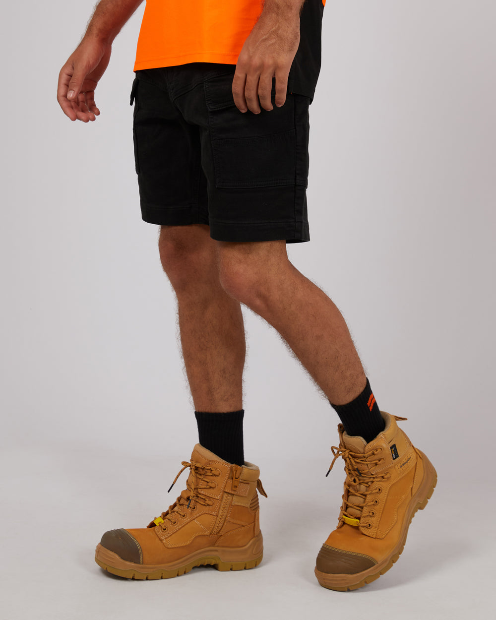 St Goliath APW Work Short 1 - Washed Black - view 2