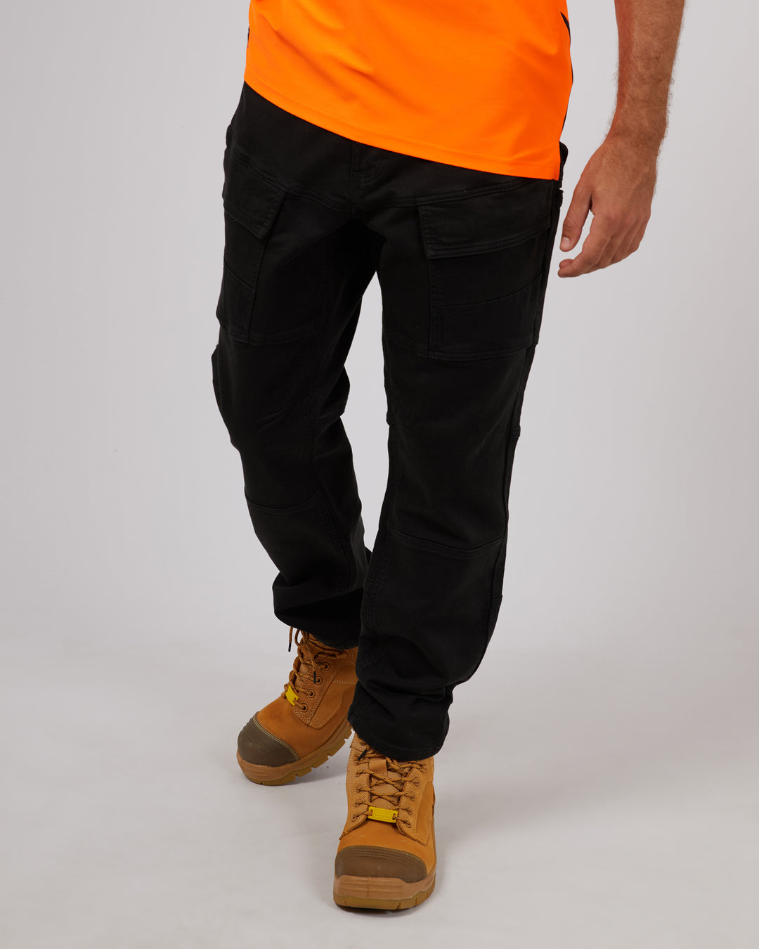 St Goliath APW Non Cuffed Pant - Washed Black - view 2