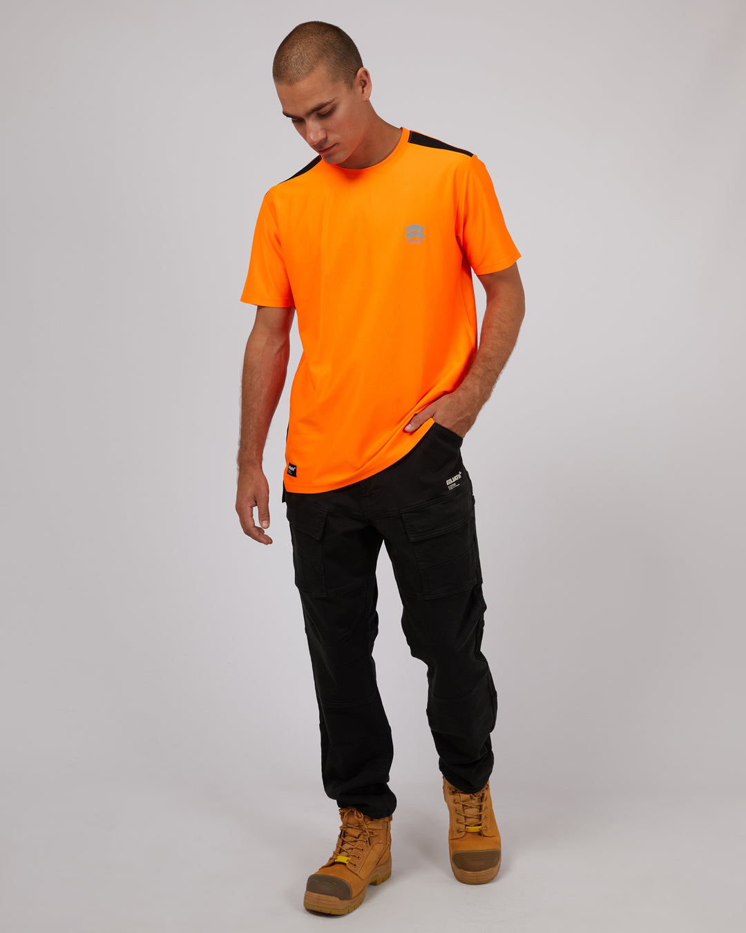 St Goliath APW Non Cuffed Pant - Washed Black - view 4