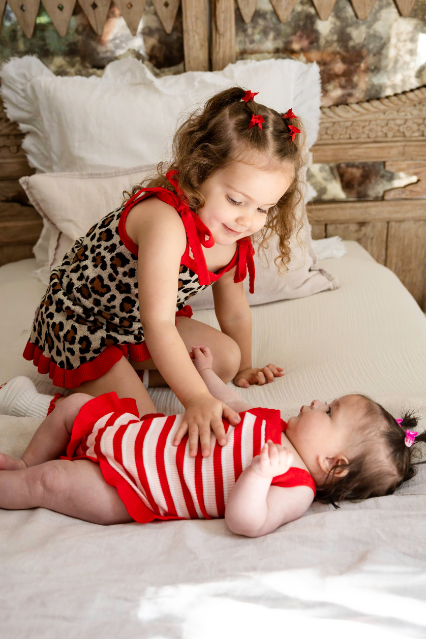 Poss &amp; Soss Rosie Romper in Candy Stripes, view 5