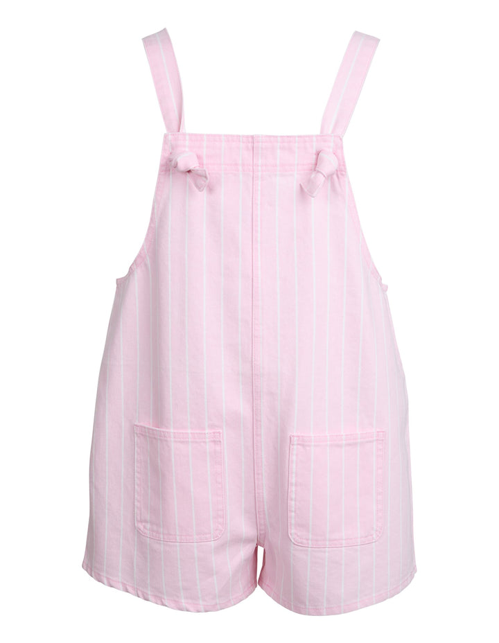 Eve Girl Wilma Denim Playsuit (Size 3-7) - Pink - photo 1 of 3