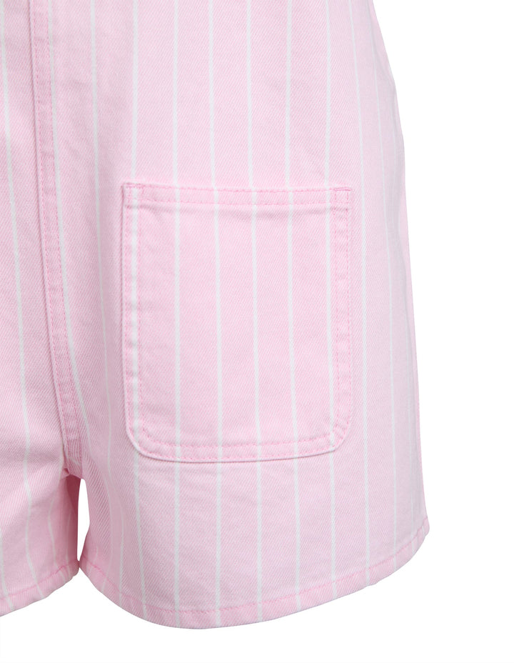 Eve Girl Wilma Denim Playsuit (Size 3-7) - Pink - photo 3 of 3