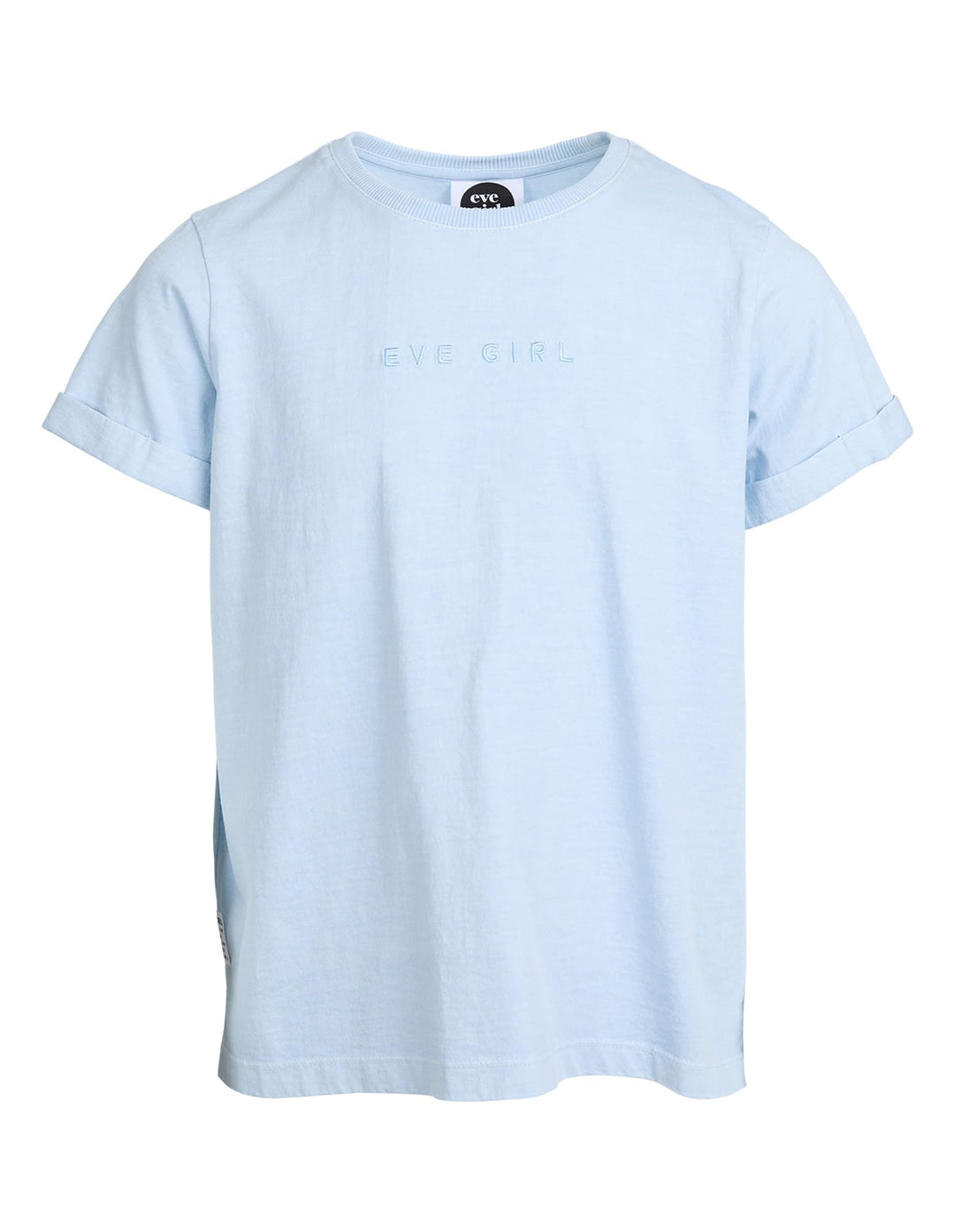 Eve Girl Washed Tee (Size 8-16) - Light Blue - photo 1 of 7