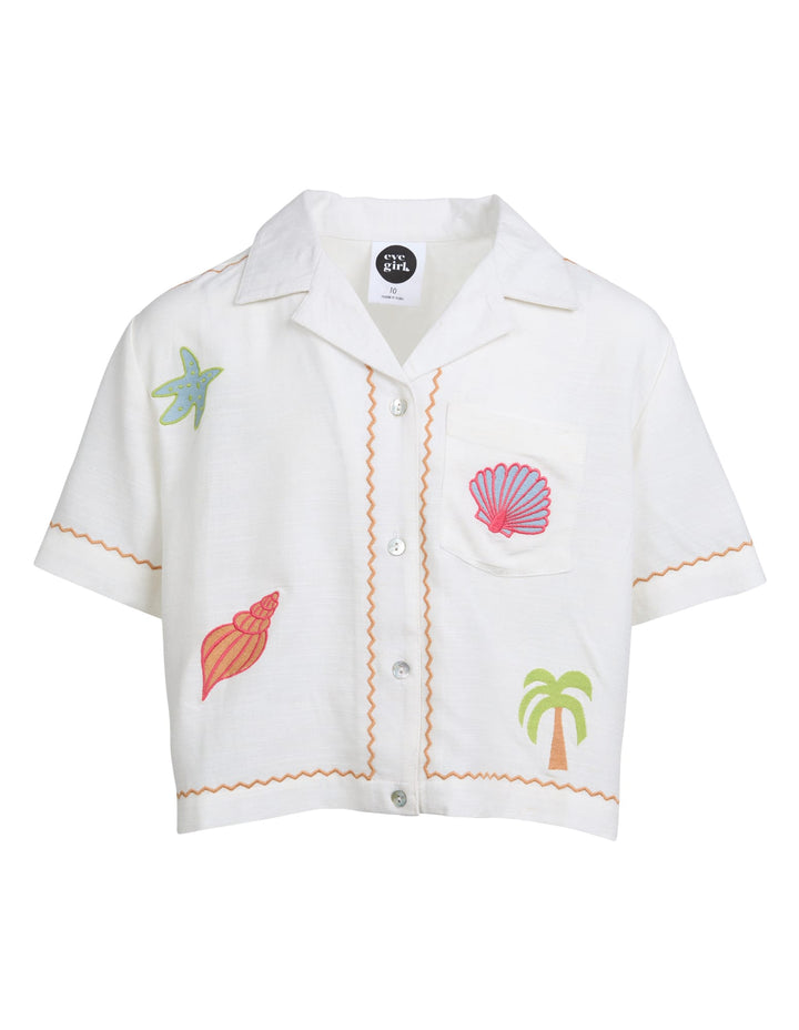 Eve Girl Sunrays Shirt (Size 8-16) - Vintage White - photo 1 of 7