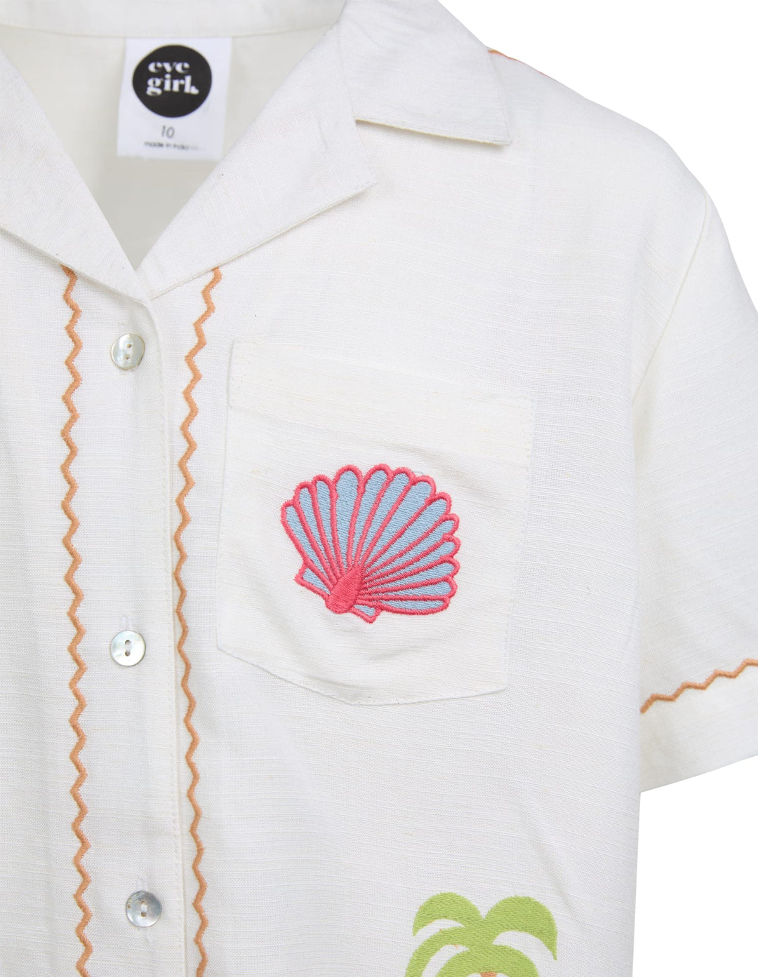 Eve Girl Sunrays Shirt (Size 8-16) - Vintage White - photo 3 of 7