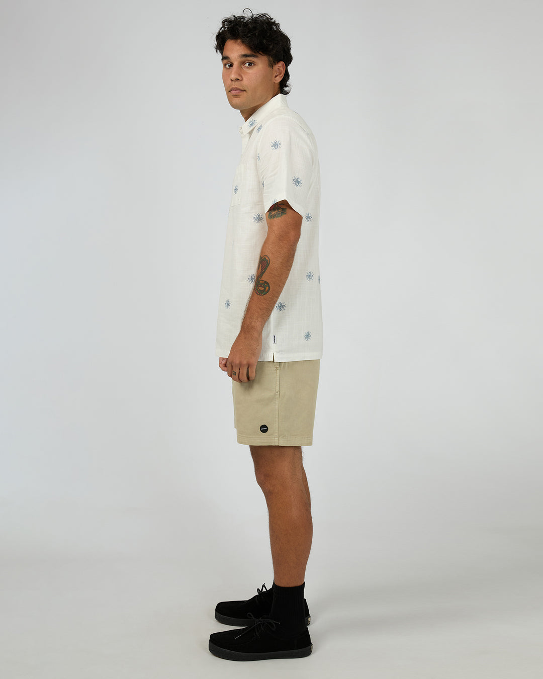 St Goliath Medusa S/S Shirt - Vintage White - view 6