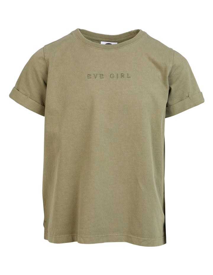 Eve Girl Washed Tee (Size 8-16) - Khaki - photo 1 of 7