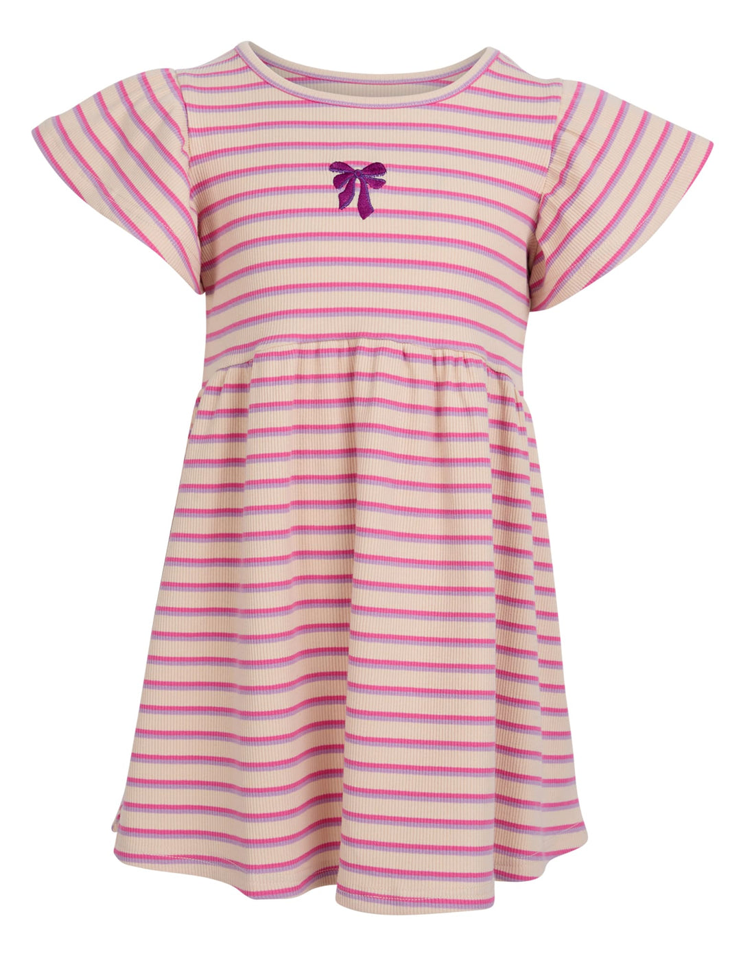 Eve Girl Lottie Rib Dress (Size 3-7) - Oat - photo 1 of 3