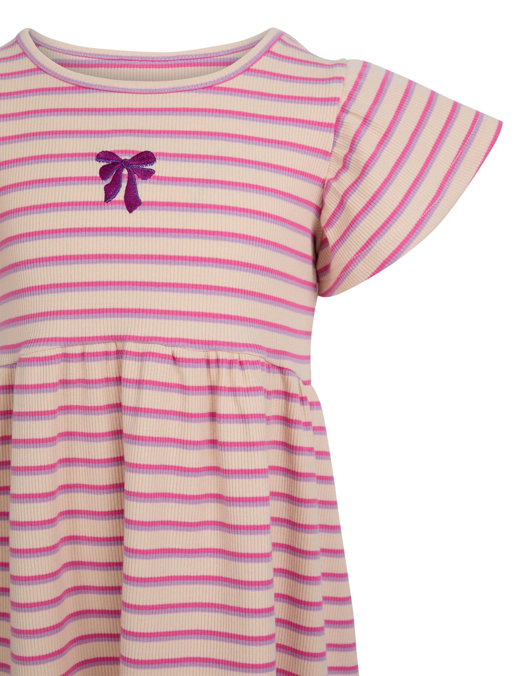 Eve Girl Lottie Rib Dress (Size 3-7) - Oat - photo 3 of 3