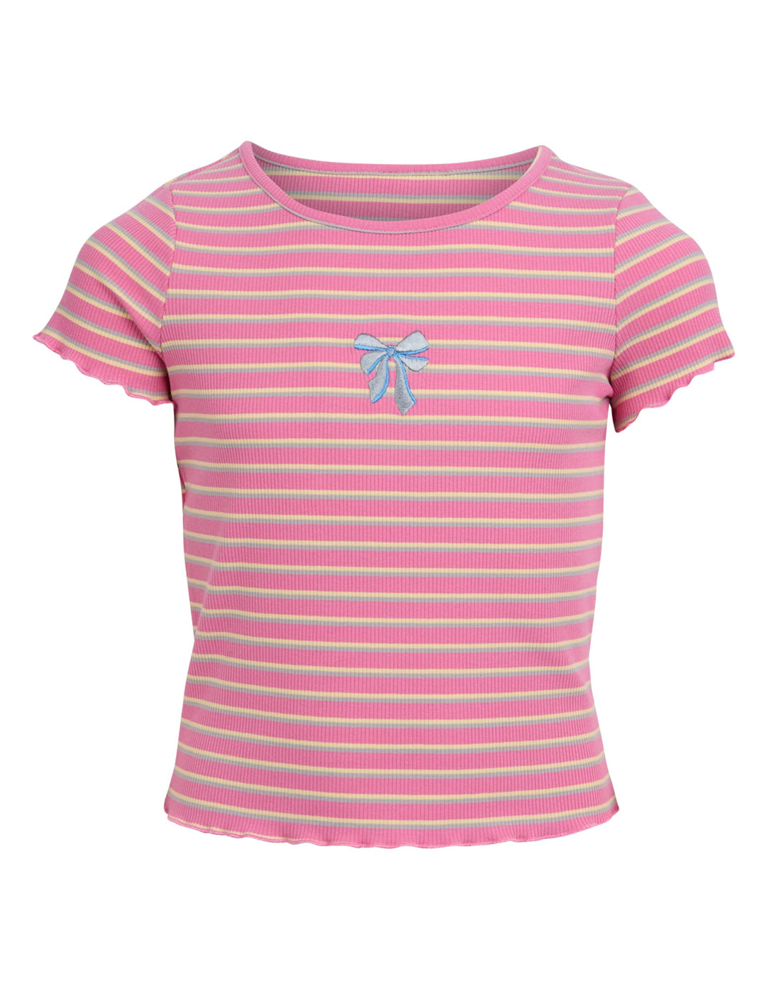 Eve Girl Lottie Rib Tee (Size 8-16) - Pink - photo 1 of 3
