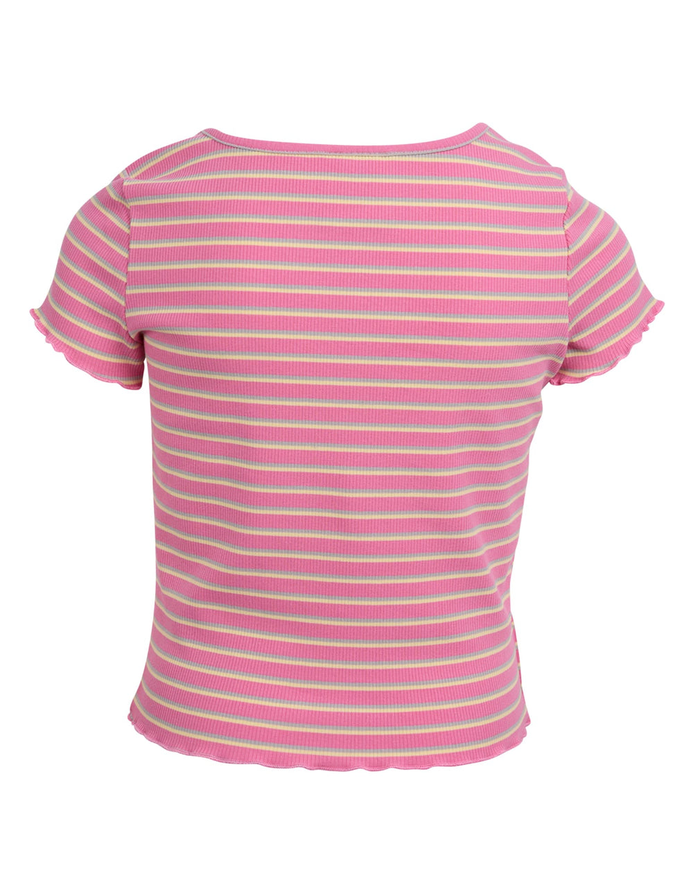 Eve Girl Lottie Rib Tee (Size 8-16) - Pink - photo 2 of 3