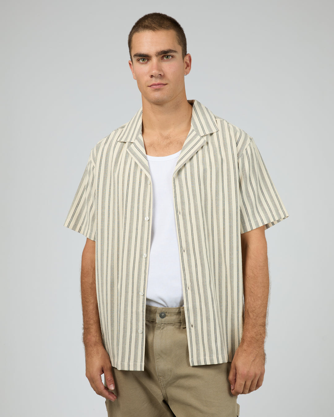 Silent Theory Parco S/S Shirt - Multicoloured
