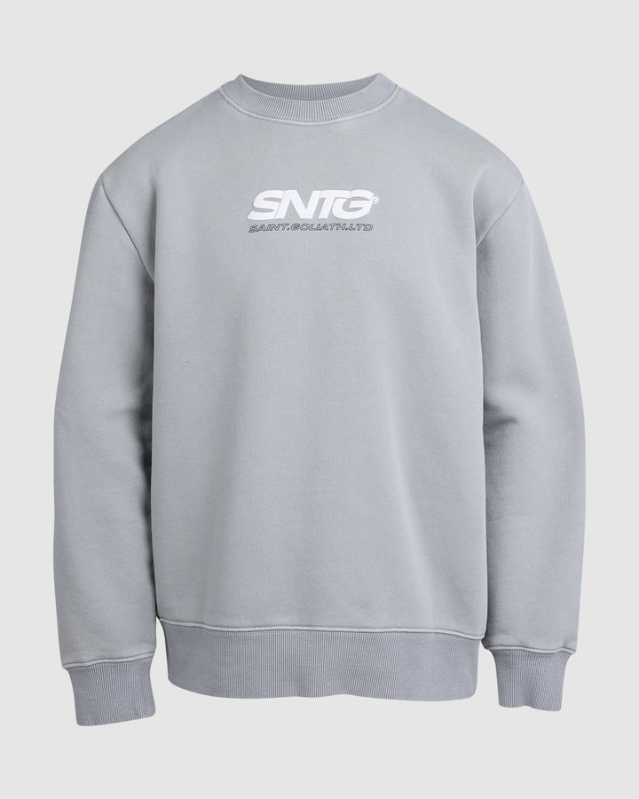 St Goliath Boys Challenger Crew (Size 8-16) - Grey