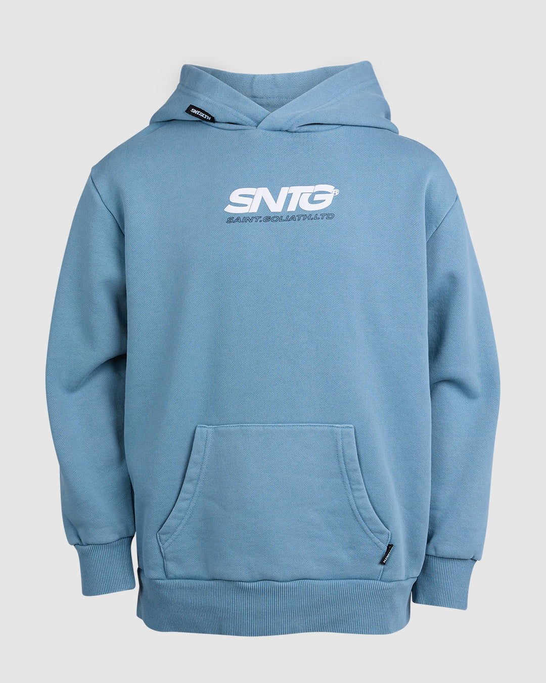 St Goliath Boys Challenger Hoodie (Size 3-7) - Mid Blue