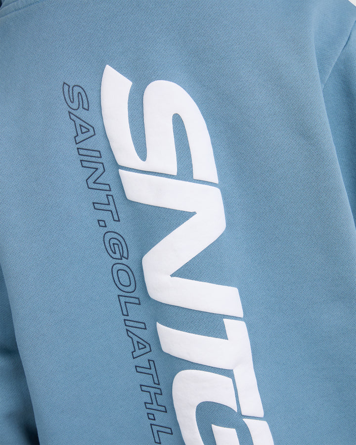 St Goliath Boys Challenger Hoodie (Size 3-7) - Mid Blue - view 3