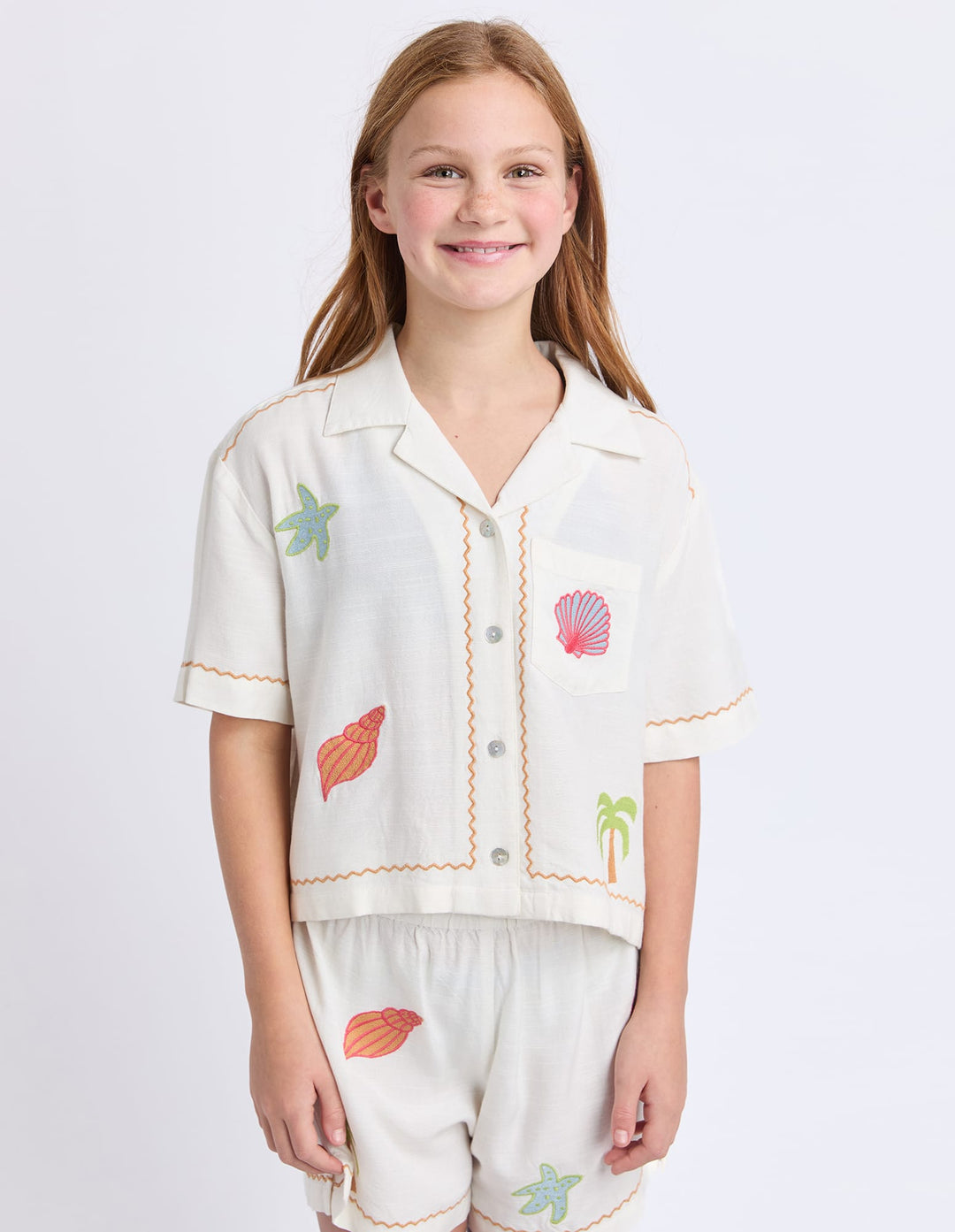 Eve Girl Sunrays Shirt (Size 8-16) - Vintage White - photo 4 of 7