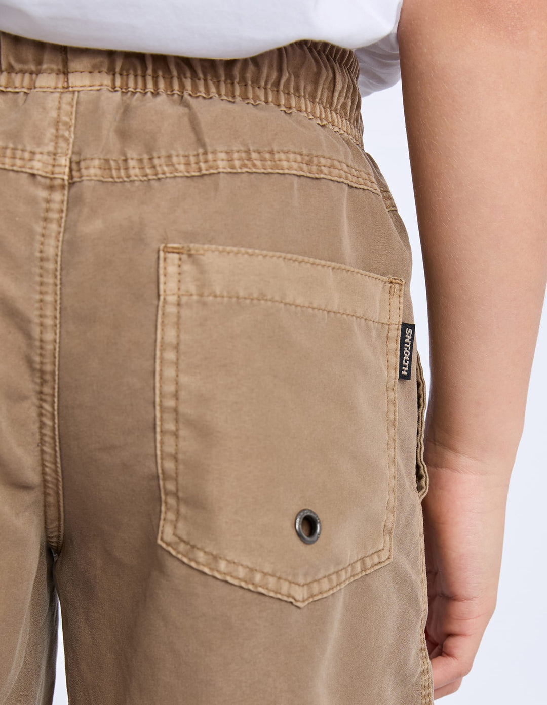 St Goliath Boys Illusion Short (Size 8-16) - Tan - photo 7 of 7