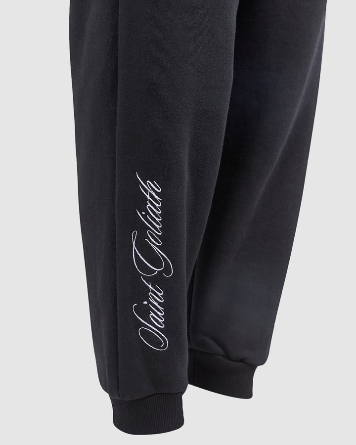 St Goliath Boys Owners Club Trackpant (Size 8-16) - Washed Black - view 3