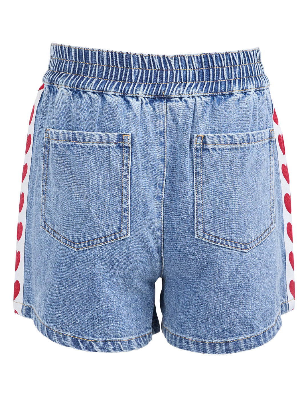 Eve Girl Love Denim Short (Size 3-7) - Denim - view 6