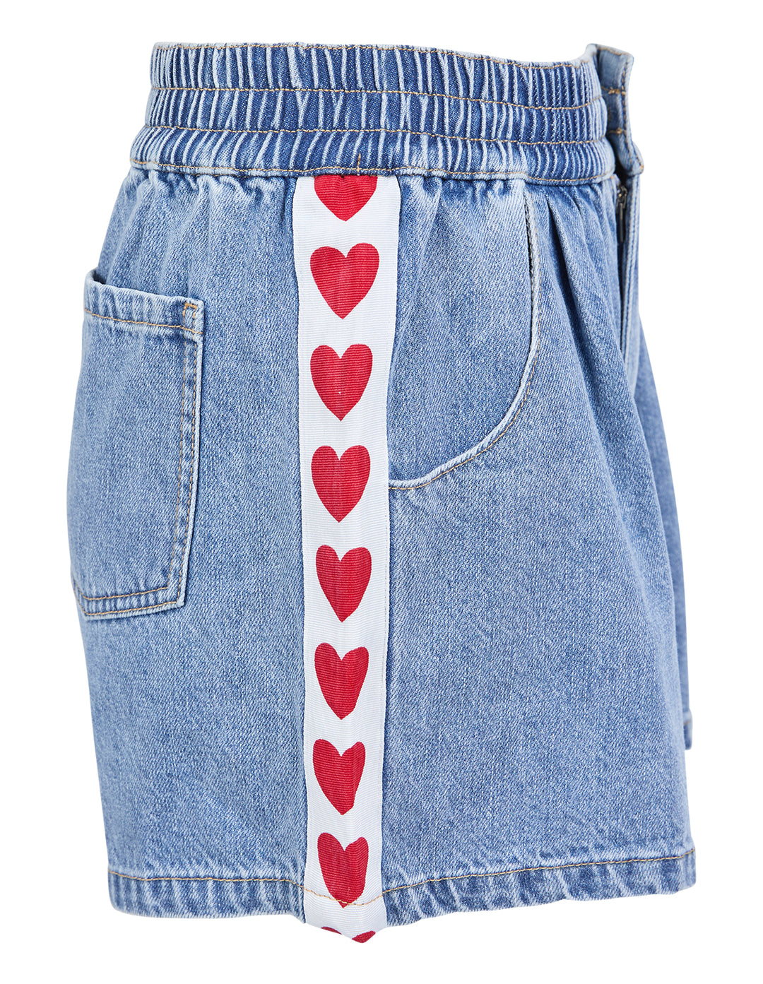 Eve Girl Love Denim Short (Size 3-7) - Denim - view 7